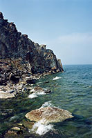 Cliffs on the Burkhan Cape.