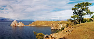 Cape Burkhan. View from Cape Tataiskiy.