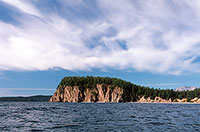 Cape Ongokonsky in Chivyrkuisky Bay.