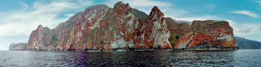 Panorama of Cape Sagan–Khushun.