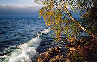 Озеро Байкал. Осень