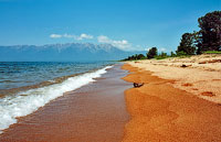 The south-eastern coast of Lake Baikal