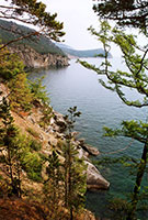 Губа Сенная. Озеро Байкал. Юго-западное побережье.