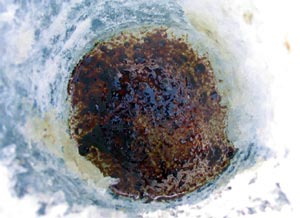 Истечение нефти со дна Байкала