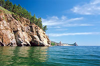 Peschanaya Bay at Lake Baikal.