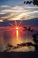 Sunset at Lake Baikal