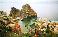 Cape Burkhan on the Island of Olkhon.