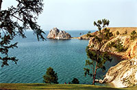 Cape Burkhan. The Island of Olkhon.
