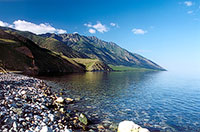 View from Rytyi Cape towards the Shartlay Cape.