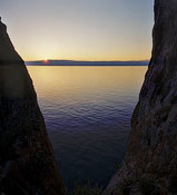 Sunset at Maloye Morye.