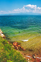 The north–eastern coast of Lake Baikal