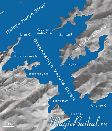 Olkhonskiye Vorota Strait