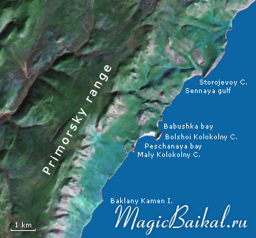 Peschanaya Bay at Lake Baikal
