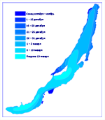 Средние сроки замерзания Байкала