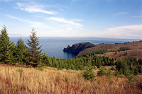 Cape Khoboy at the northern tip of Olkhon.