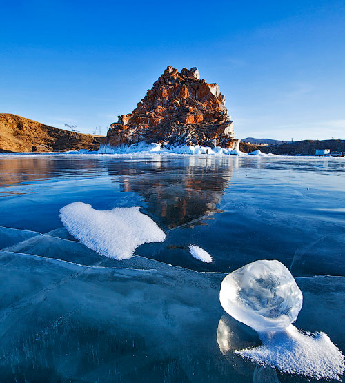 Зимой на Байкал